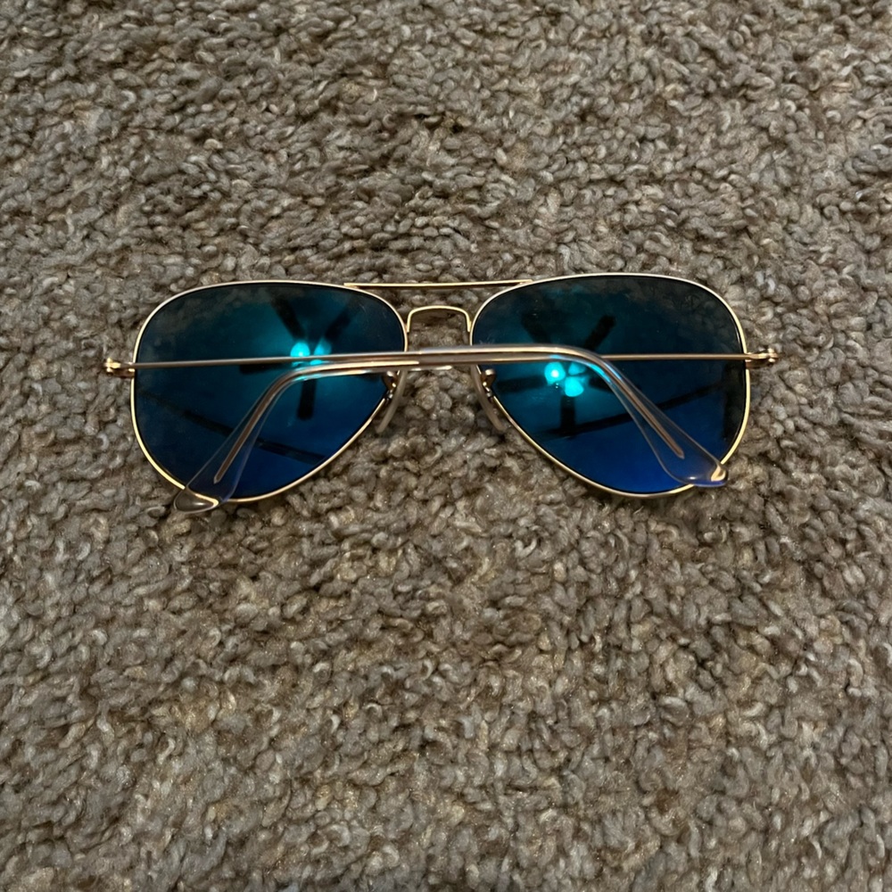 Ray-Ban P Aviator Sunglasses Blue View 5
